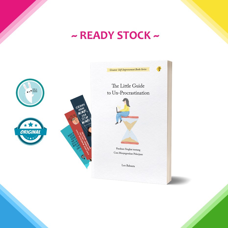 

SELF IMPROVEMENT BOOK | THE LITTLE GUIDE TO UN-PROCRASTINATION | BRIGHT PUBLISHER