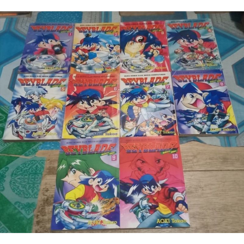 komik beyblade