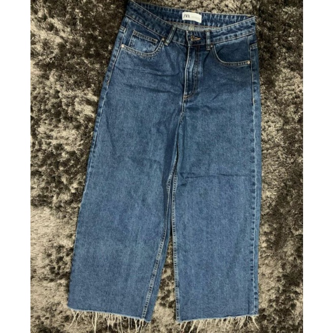 zara cullote jeans booked