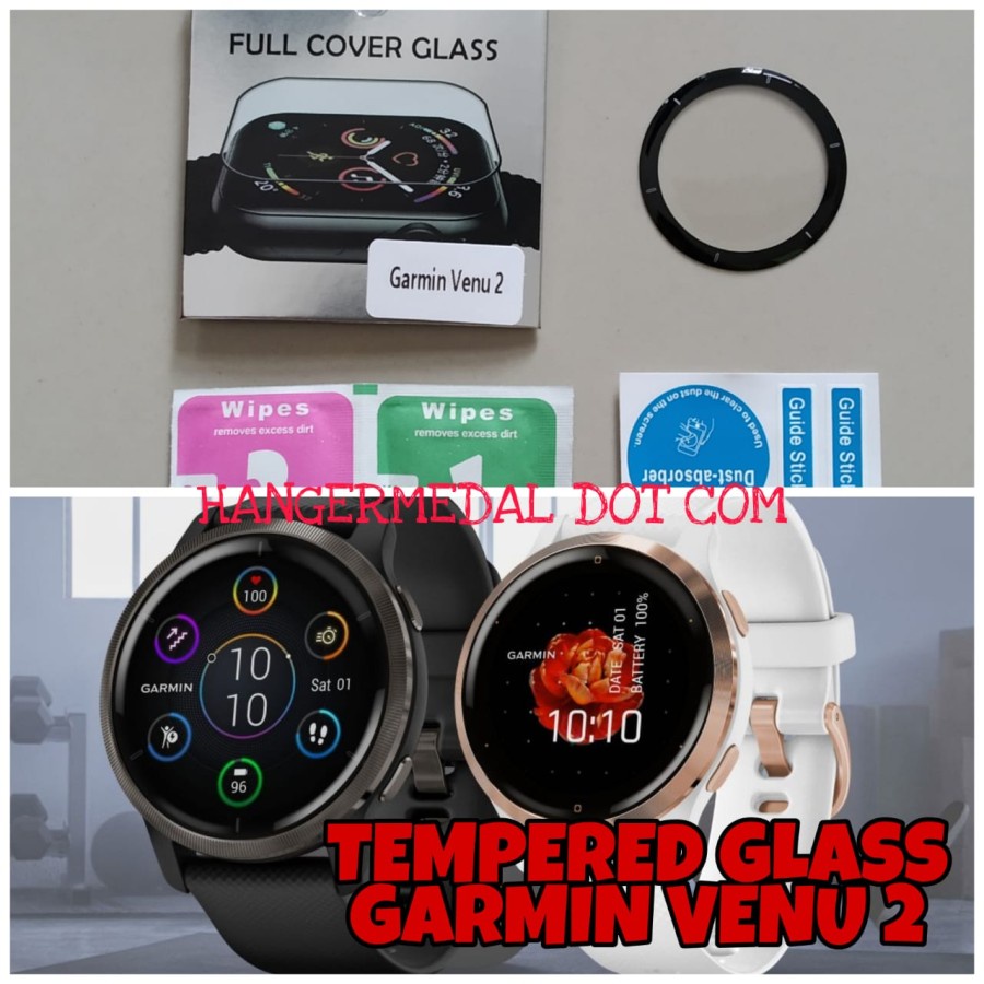 Anti Gores Garmin Venu 2/2S Screen Protector Guard Jam layar cembung