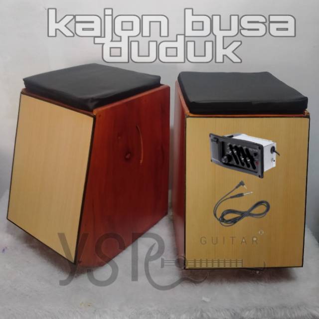 CAJON KAJON ELEKTRIK cajon preamp&tanpa preamp