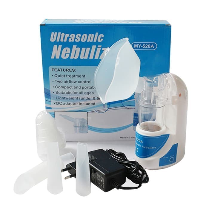 Taffware Nebulizer Portable Alat Uap Bantu Pernafasan Asma Inhalasi