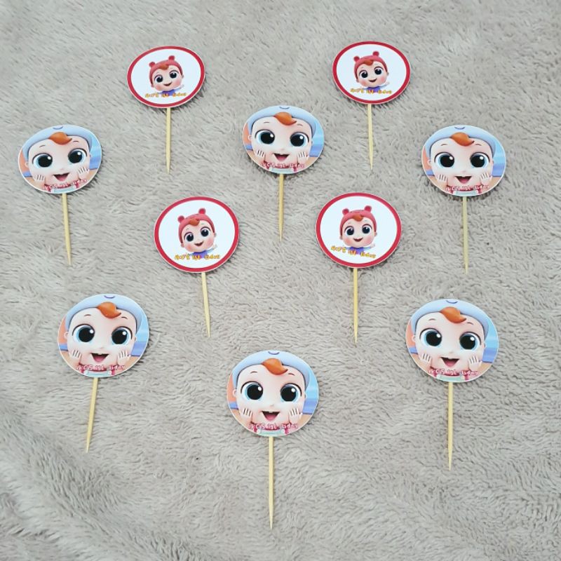 topper cupcake little angel isi 20 pcs