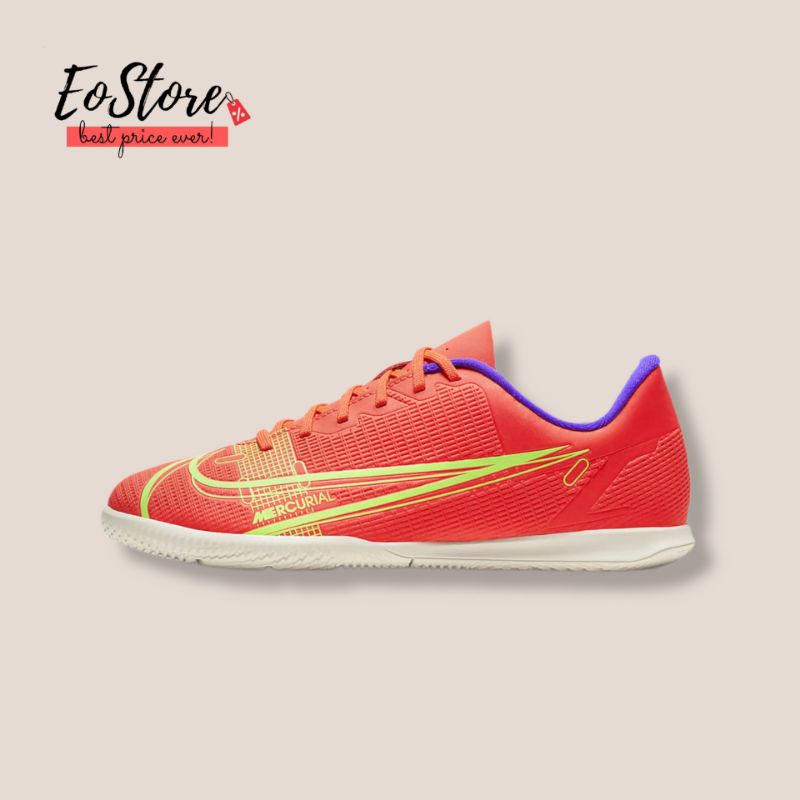 Nike Vapor Mercurial 14 Club IC Bright Crismon/Metallic Silver CV0980 600