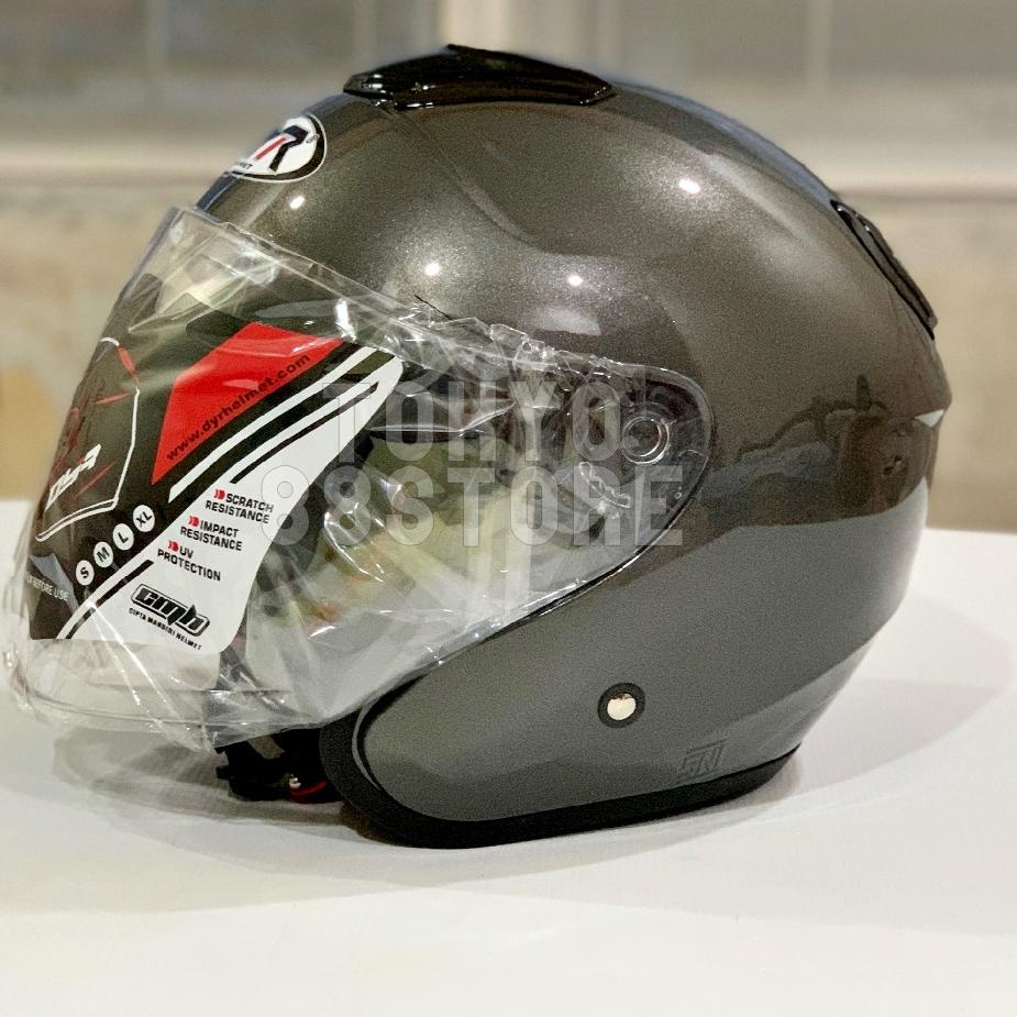 ホ DYR Osaka Kyoto  Helm Half Face DYR Kyoto Osaka Original Kekinian