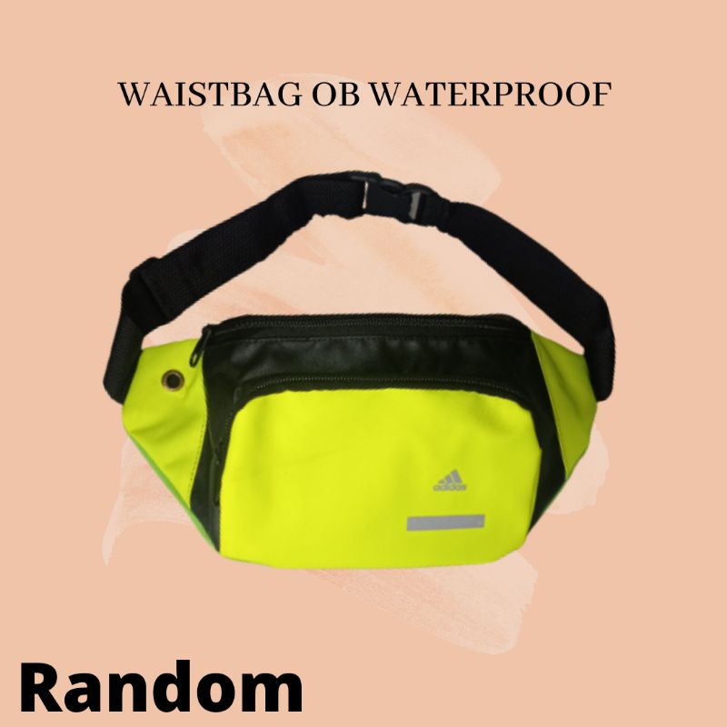 WAISTBAG WATERPROOF MURAH (HARGA PARTAI)TAS SLEMPANG-TAS PINGGANG-TAS TAHAN AIR-TAS HP-TAS GOES