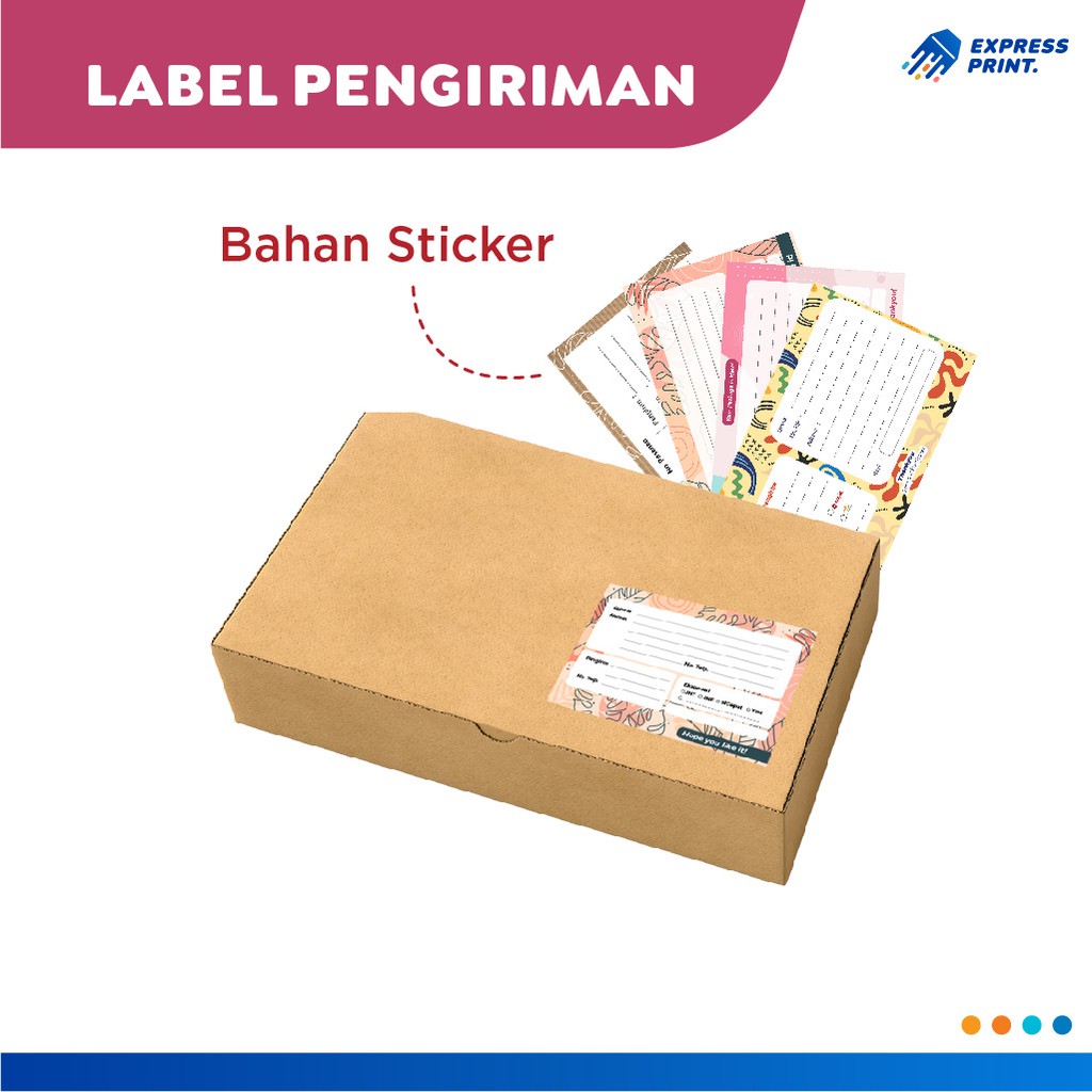 

Cetak Stiker Label Pengiriman Paket, Stiker Alamat Paket Fragile Stiker Paket Stiker Resi