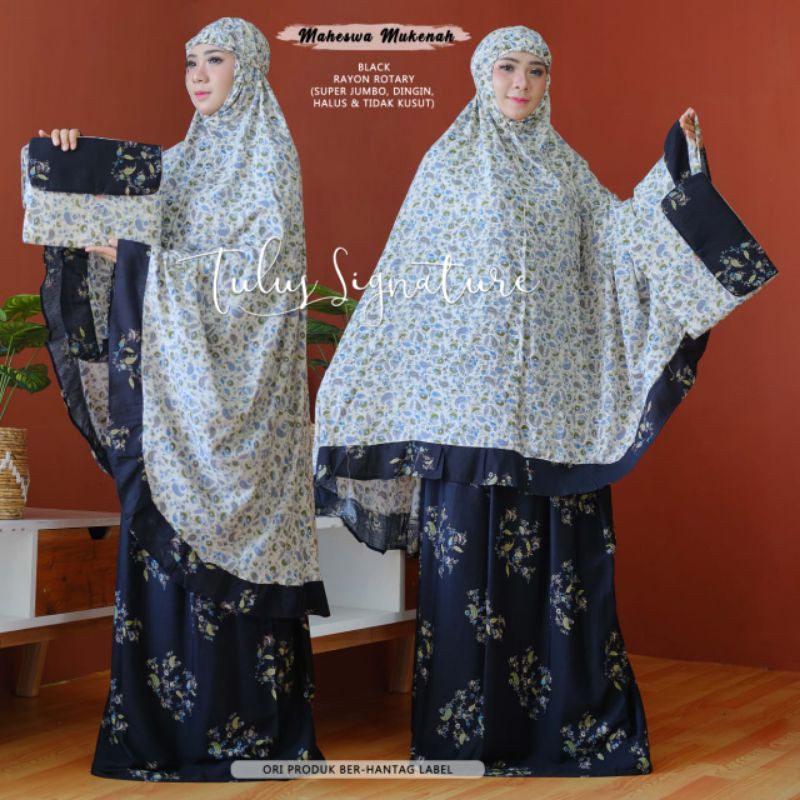 MAHESWA MUKENA ORI TULUS SIGNATURE