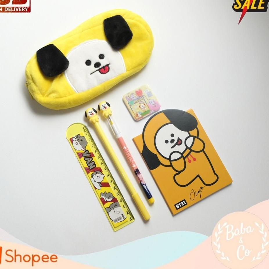 

(6FP➢) PAKET HEMAT ALAT TULIS BANGTAN KPOP FANKIT SERIES ALAT TULIS MURAH COMBO HEMAT COD 7846 46[st
