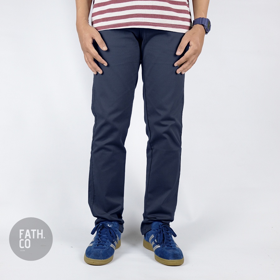 CELANA CHINO PANJANG PRIA NAVY