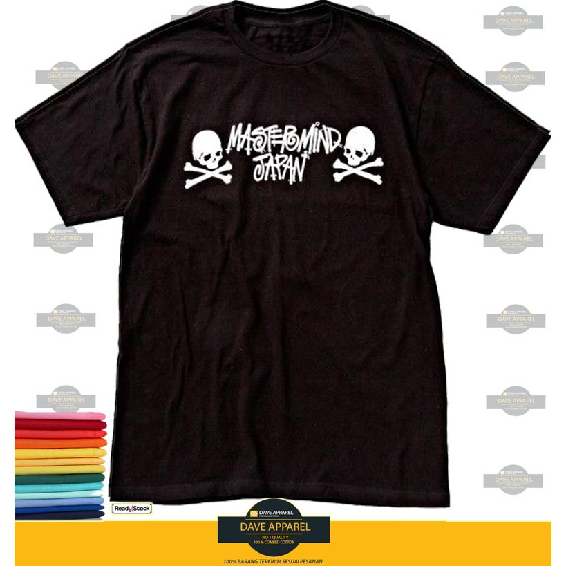 tshirt / kaos mastermind japan skull