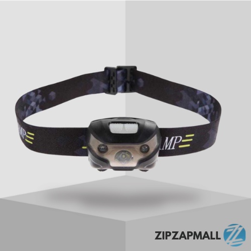 Headlamp Flashlight Rechargeable USB + Motion Sensor / Senter Kepala Headlight Gunung LED Cas Casan 