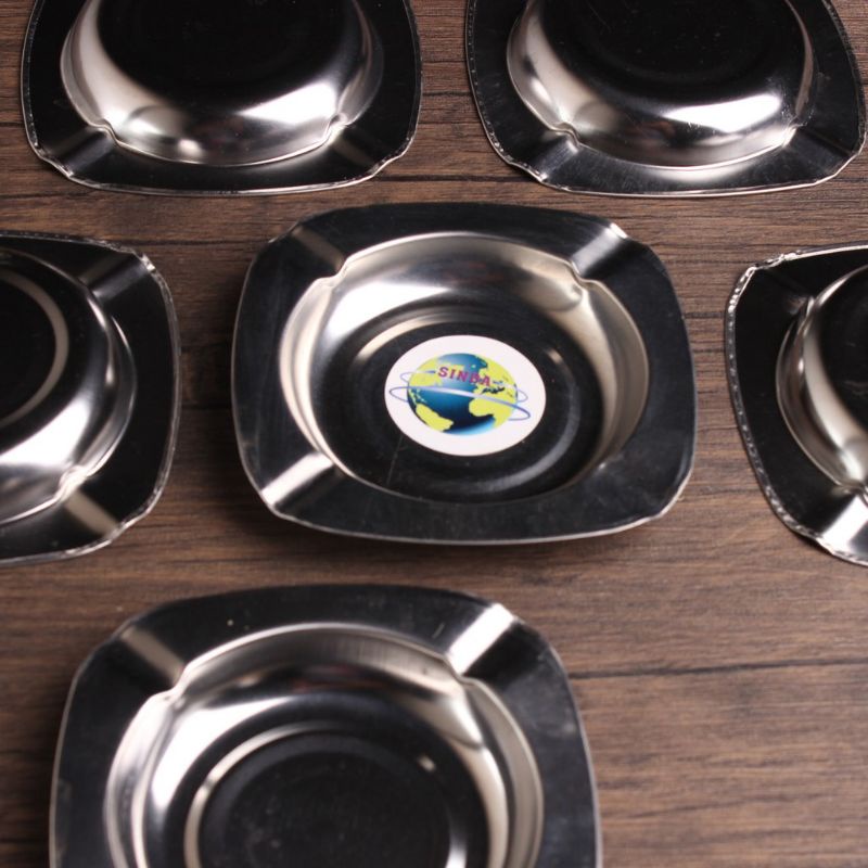 ASBAK STAINLESS STEEL / ASBAK ROKOK / ASBAK ROKOK SEGI