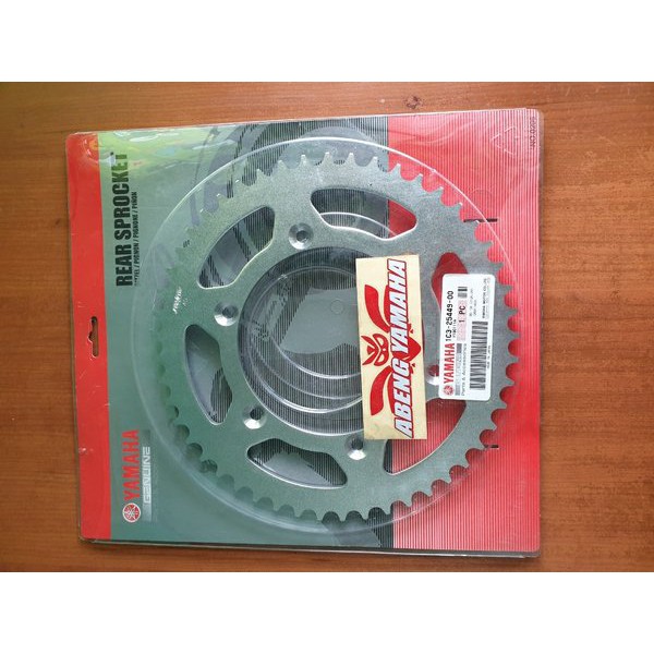 YZ 125 Gear Belakang Sprocket Driven Original Yamaha Japan pnp YZ 250X YZ 250F YZ 450F