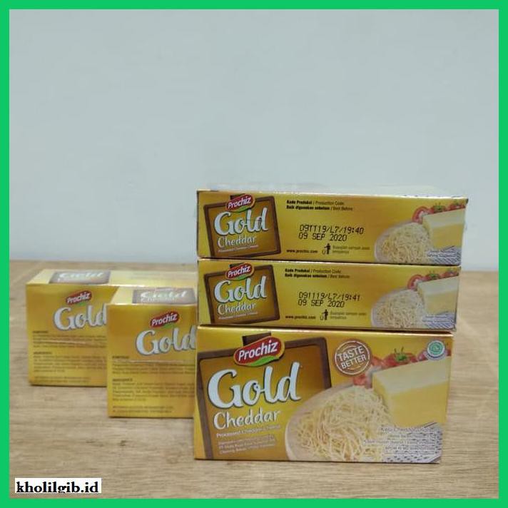

Ujekujek- Keju Prochiz Gold / Cheddar Cheese 175Gr -Original.
