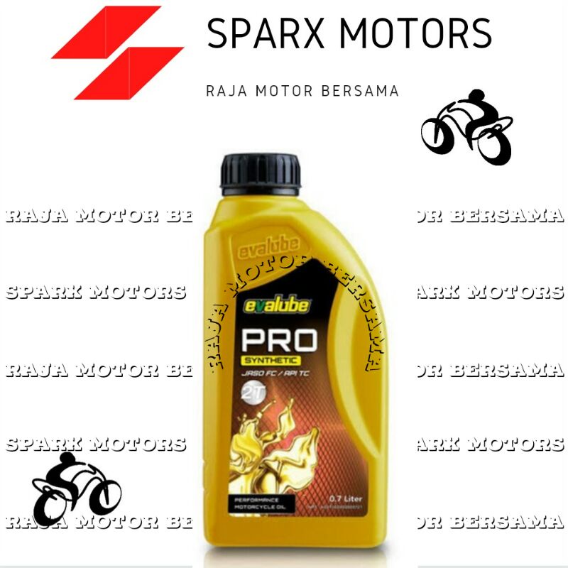Oli Evalube Pro 2T Oli Samping 2 tak Evalube Pro