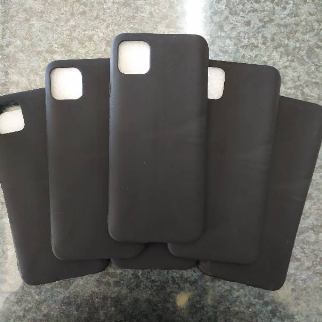 Softcase REALME C11 Anticrack Blackmatte autofocus Case Koper Flip Cover