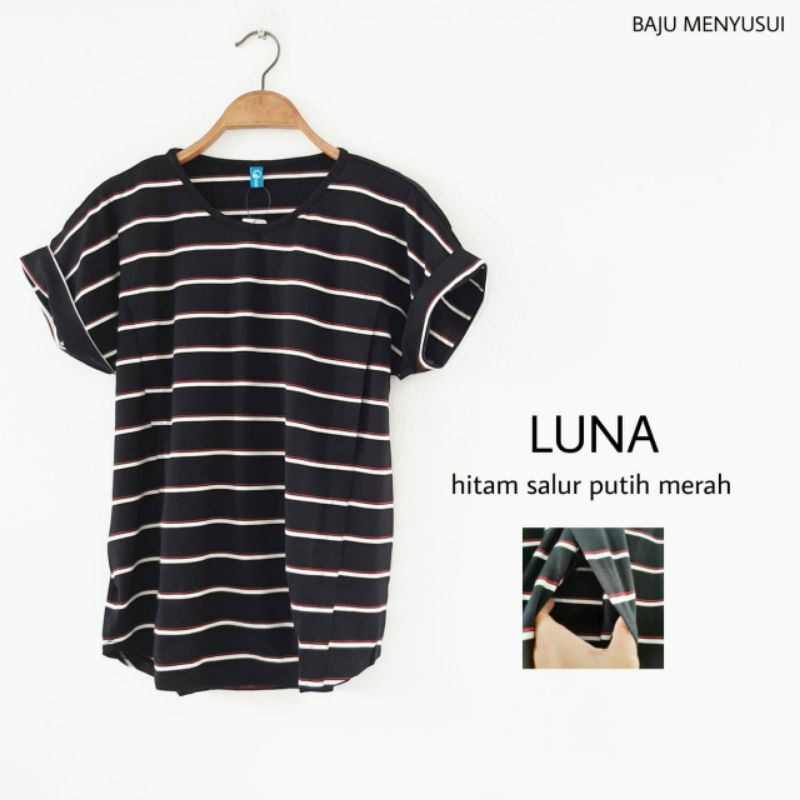 MAMIGAYA Nursing Wear - Luna Baju Menyusui Baju ASI