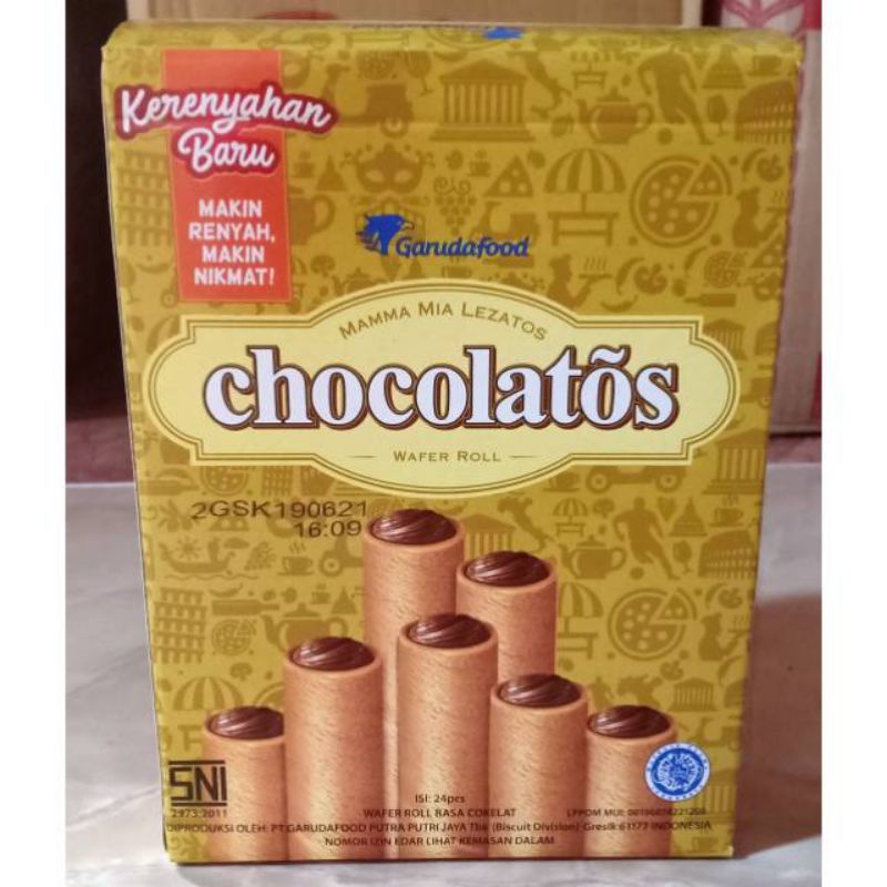 

Chocolatos roll isi 24