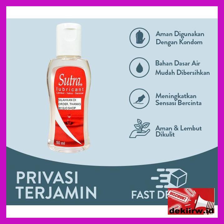35Sre66- Pelumas Gel Sutra Lubricant 50 Ml T7Fjr66-