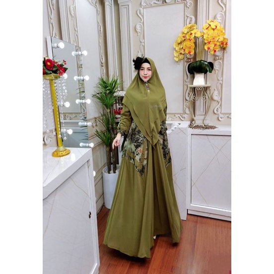 HAURA SYARI ORI BY ARSYAKAYLA / GAMIS SYARI BRANDED / FASHION MOSLEM