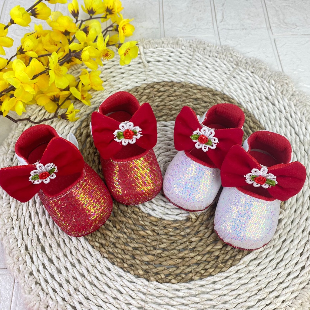 [TAMAN SEPATUKU] SEPATU TRENDY MURAH BAYI PITA ANAK PEREMPUAN 0-12 BULAN XPX02