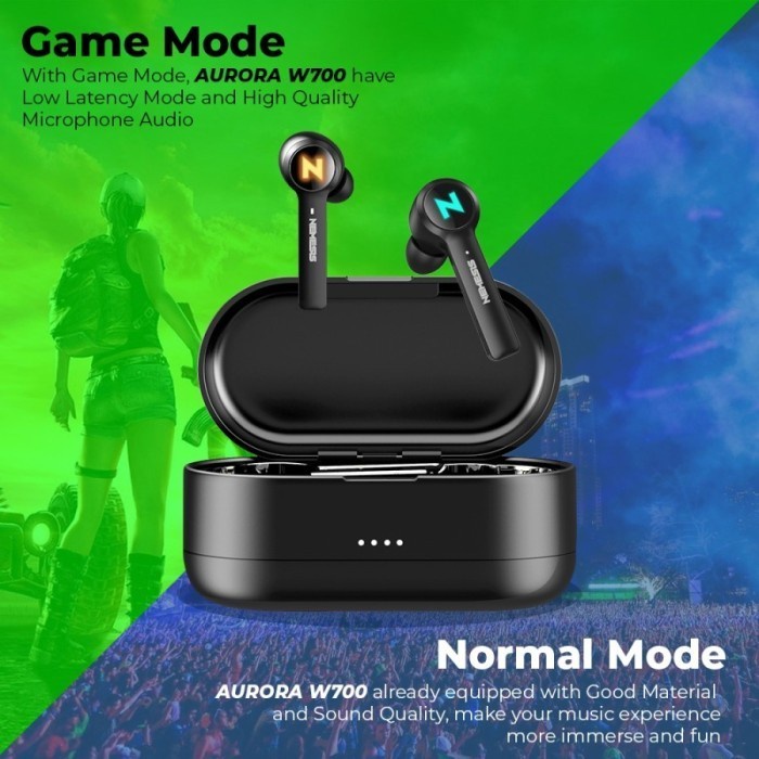 Earphone TWS Gaming NYK Nemesis W-700 / NYK Aurora W-700