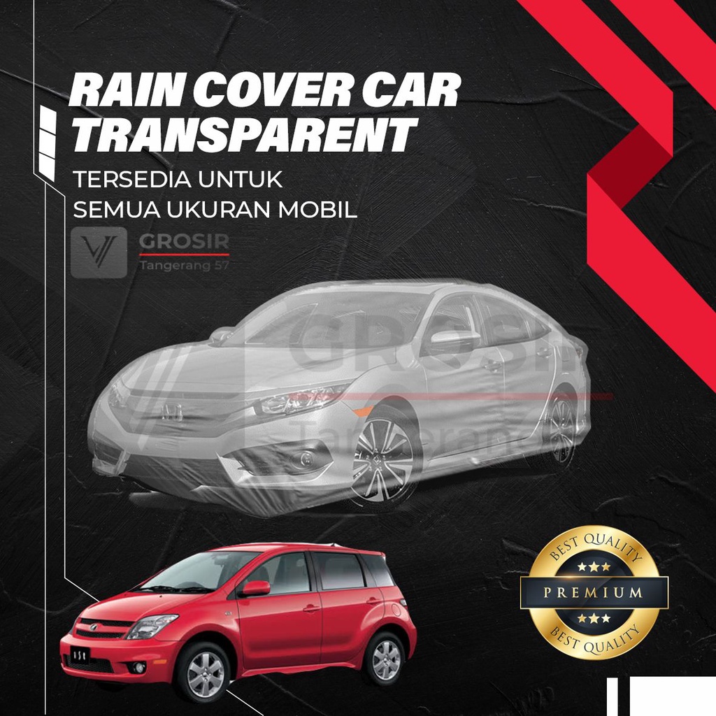 Sarung Mobil Transparan Renault Scenic / Body cover Renault Scenic