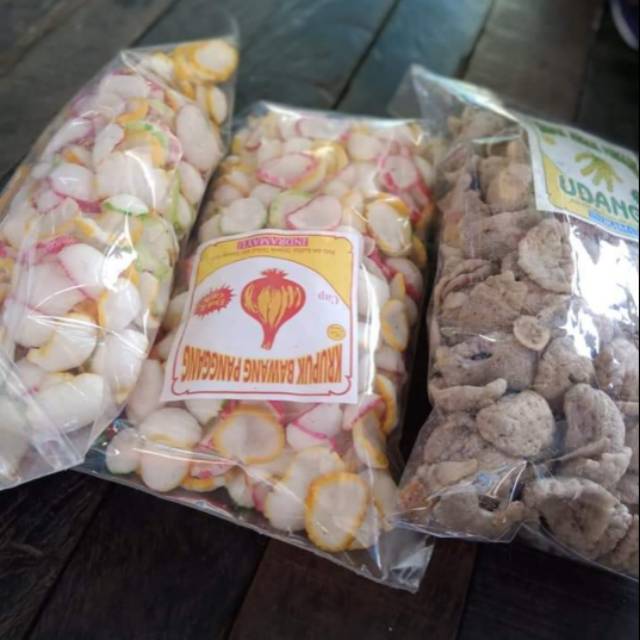 

Kerupuk jengkol, kerupukterasi, kerupuk bawang putih, kerupuk ikan