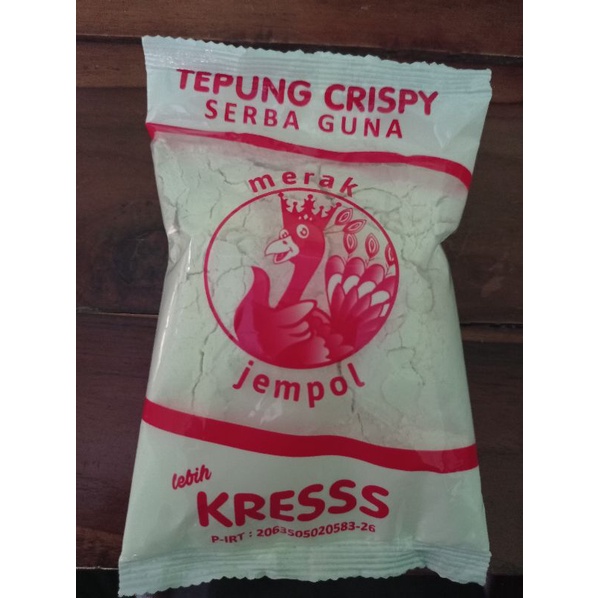 

Tepung Crispy Jempol Merak