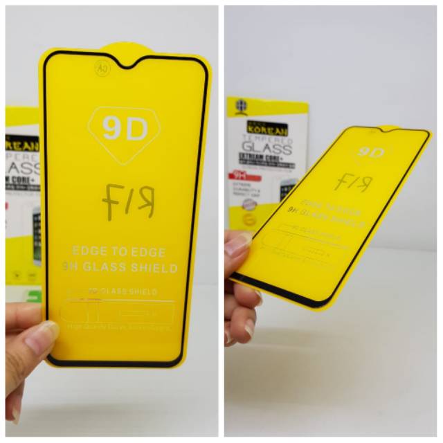 KOREAN Tempered Glass Oppo R17 6.4&quot; TG 5D Oppo R17+ RX17 Pro FULL SCREEN Anti Gores Kaca FULL GLUE