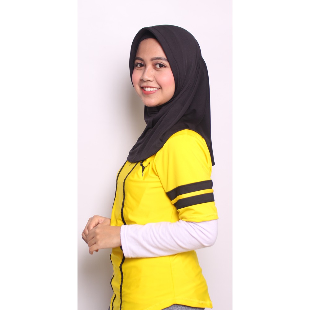 HIJAB SPORT/BERGO SPORT/KERUDUNG OLAHRAGA SPORT/JILBAB BERGO HAMIDAH SPORT HIJAB/JILBAB VOLLY BADMINTON BASKET SEPEDA SENAM LUNA