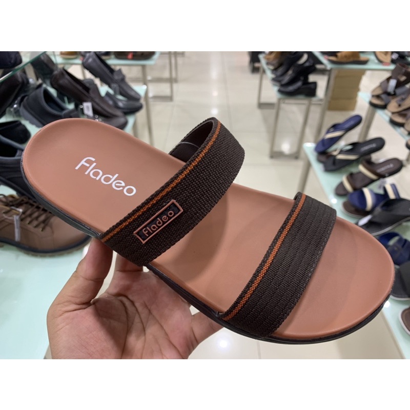 Sandal slop pria merek FLADEO ORIGINAL 100% super kece  39-44