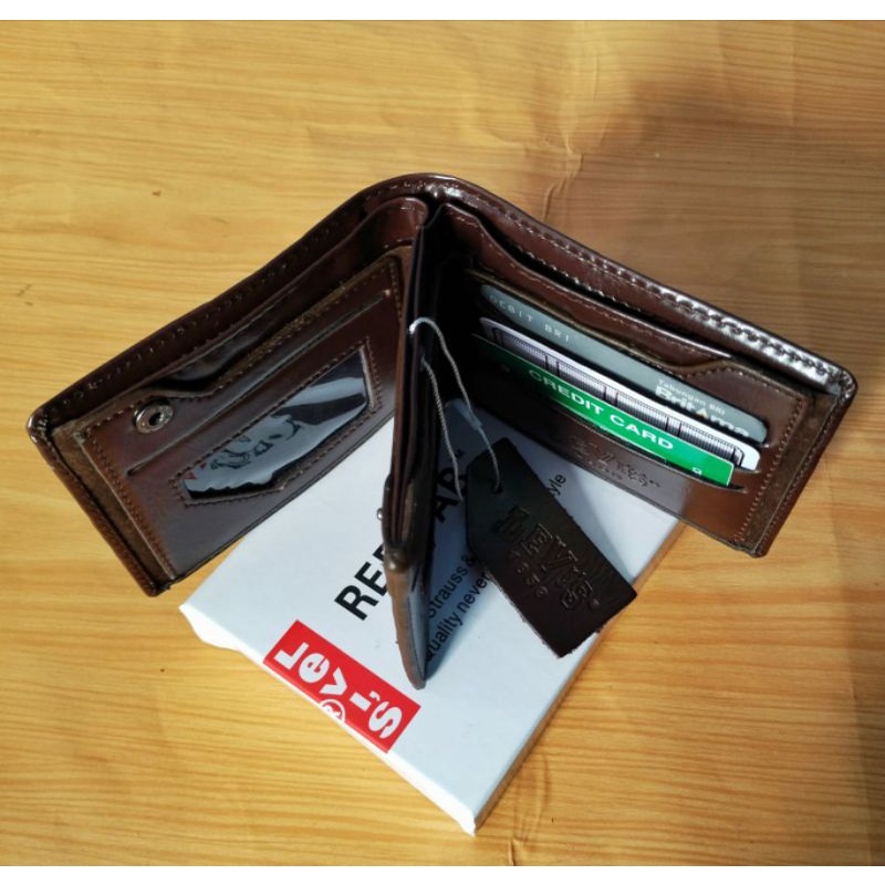 LvS Dompet Kulit Halus Lemput_Dompet Pria wallet quality