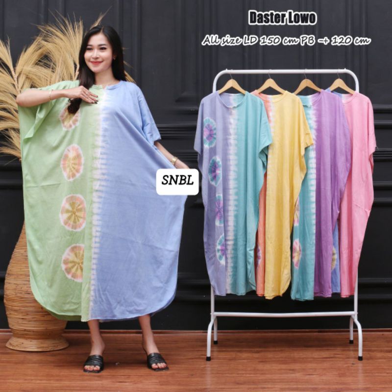 DASTER KAOS BATIK / DASTER BATIK / BATIK BAJU WANITA / DASTER KELELAWAR SUPER JUMBO / DASTER JUMBO