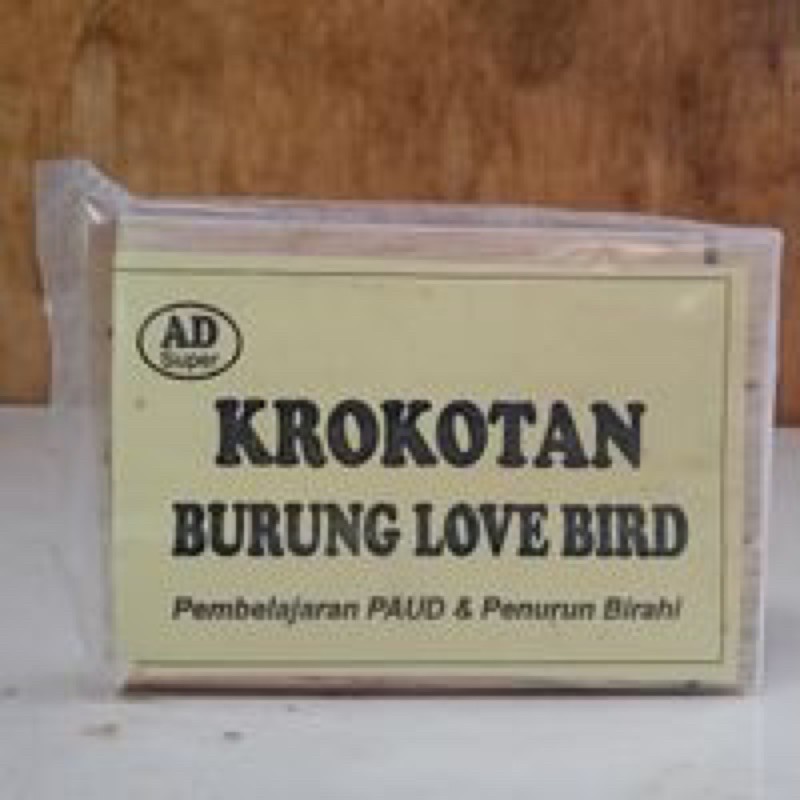 Gigitan lovebird /krokolan/kayu lovebird/gigitan lovebird/gigitan burung lovebird/maenan burung ba