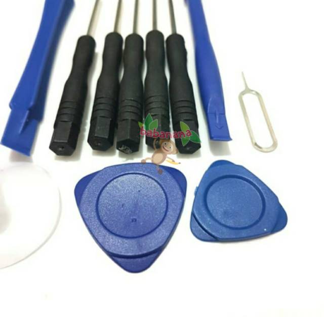 11pcs smartphone reparation tool kit alat service reparasi android