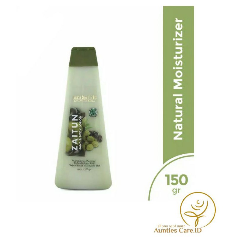 MUSTIKA RATU HAND & BODY LOTION ZAITUN 150gr
