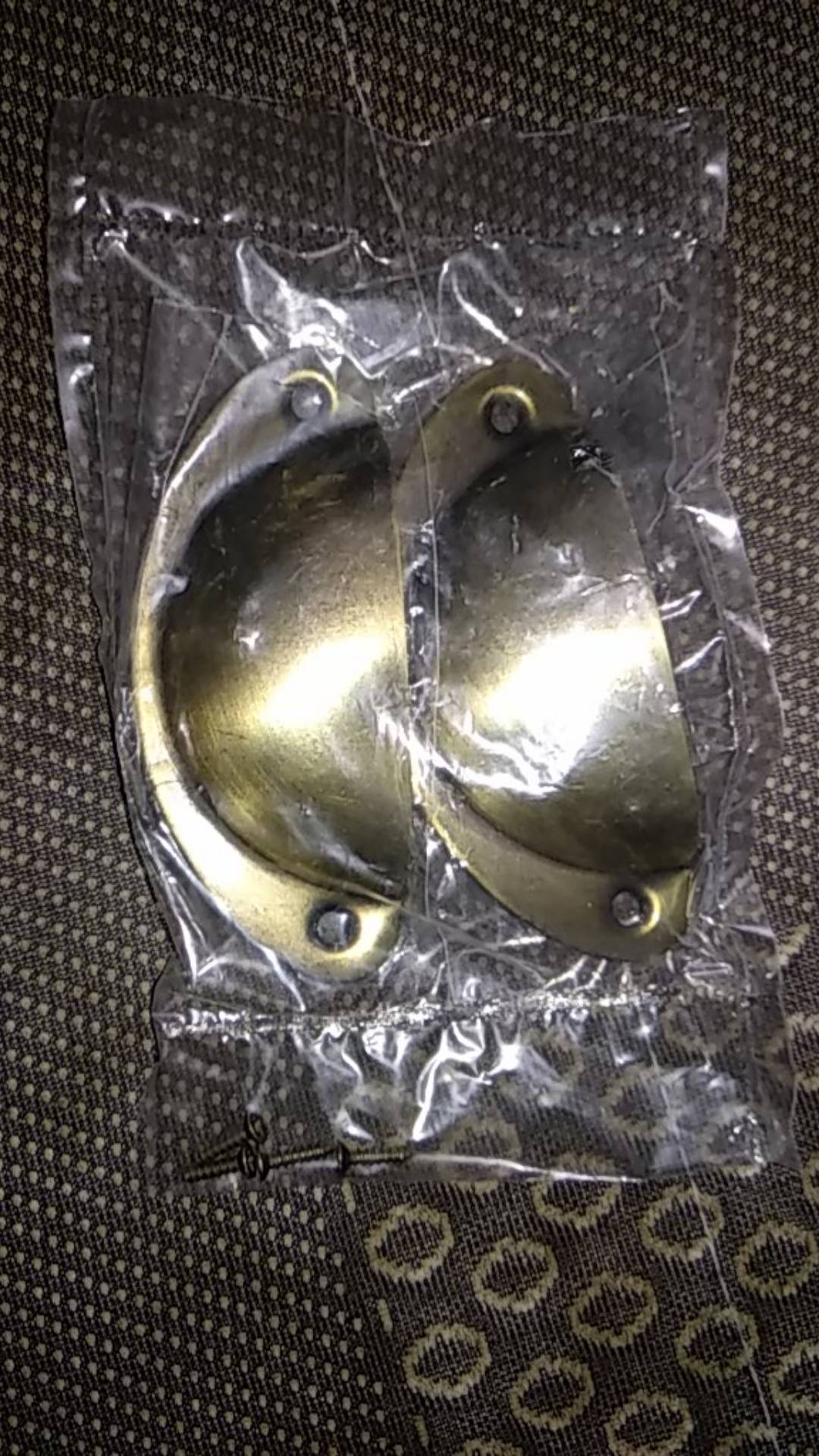 Handle Tarikan Laci Pintu Antik Warna Brushed Gold Green Bronze