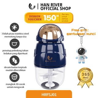HAN RIVER Blender Portable angkasawan blender mini pengolah makanan bayi 300ML