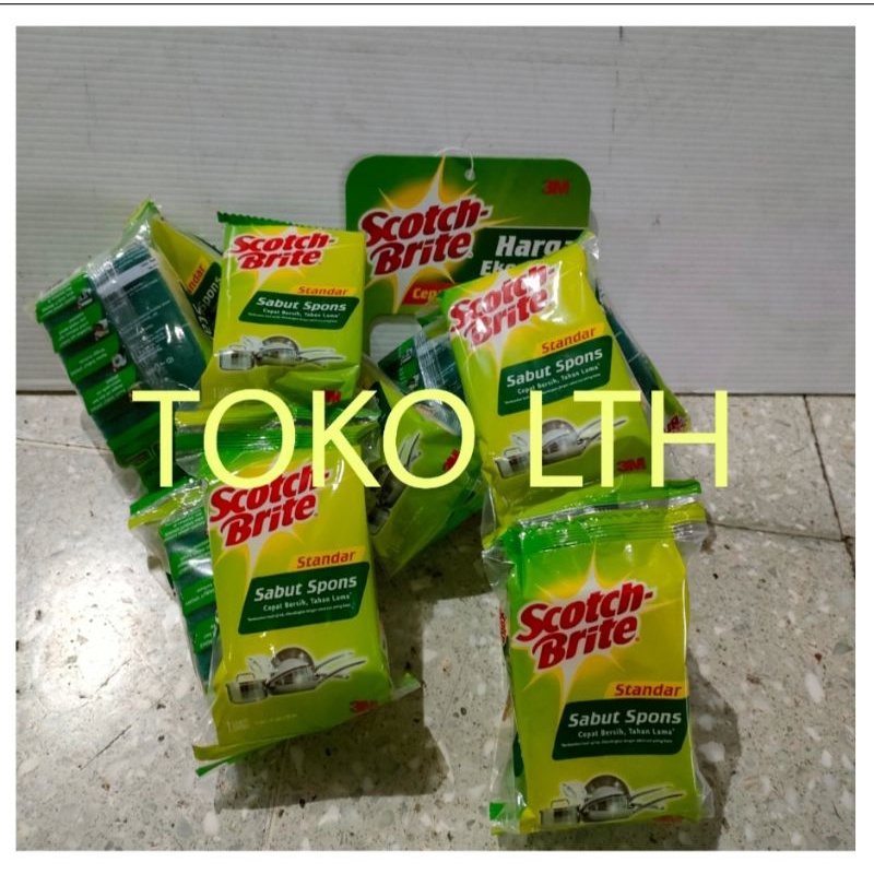 SPONS BUSA SABUT CUCI PIRING SCOTCH BRITE