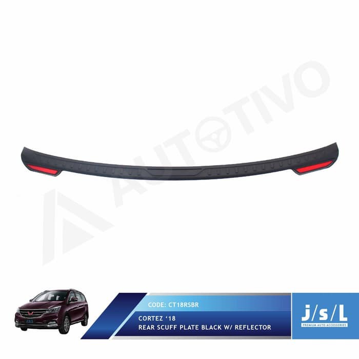 Sillplate Sill Plate Belakang Wuling Cortez Exclusive With Reflektor