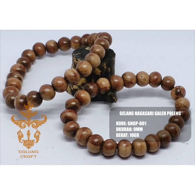 Gelang Tasbeh Kayu Nagasari