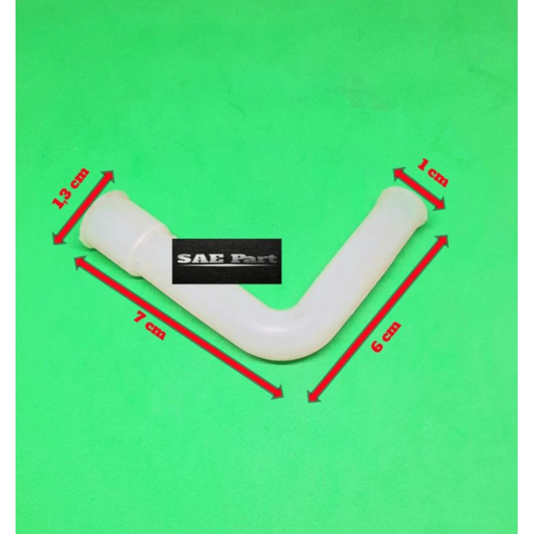 Selang dispenser L type siku-Selang Dispenser Tabung pemanas
