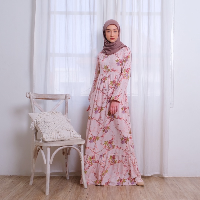 MAWAR DRESS by hawacorner HOMEDRESS RAYON