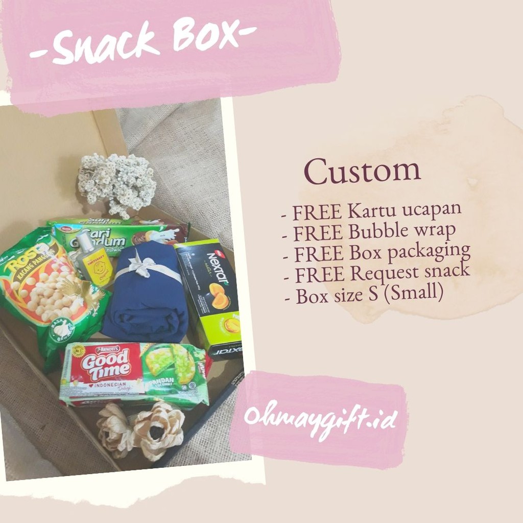 

Snack Box | Gift Box | Hampers Ulang tahun