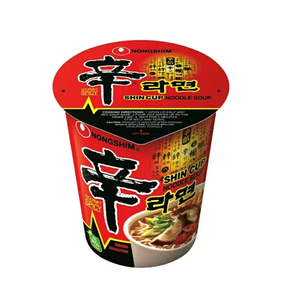 

Nong Shim Spicy Mushroom CH 72GR CUP