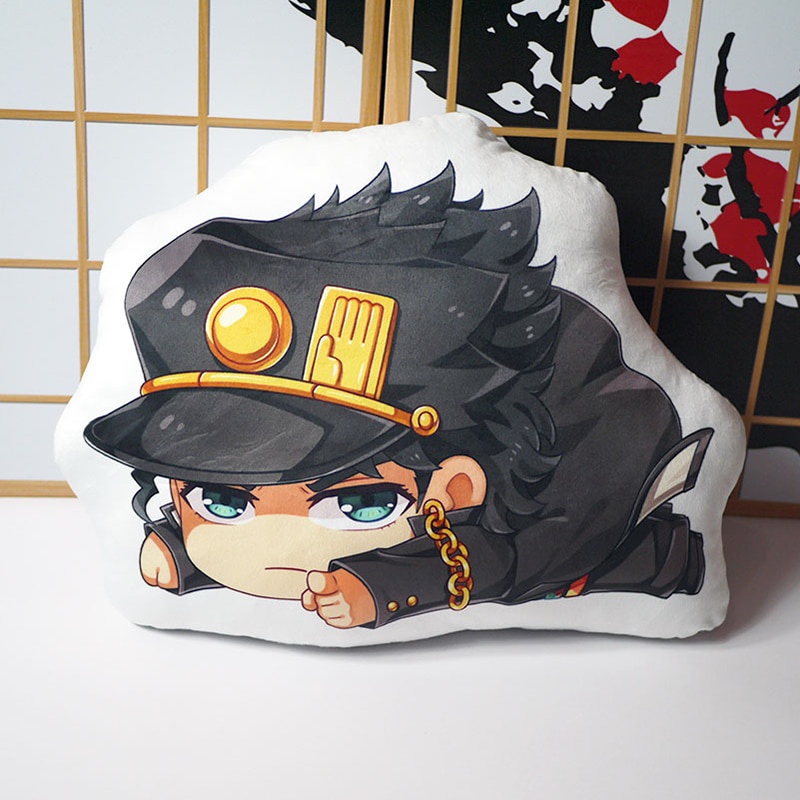 PREORDER JoJo Bizarre Adventure Cosplay Pillow Soft Plush Kujo Jotaro Costume Dolls Cushions Double 