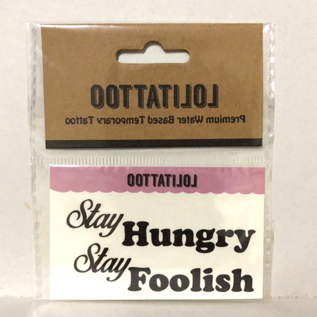 Temporary Tattoo