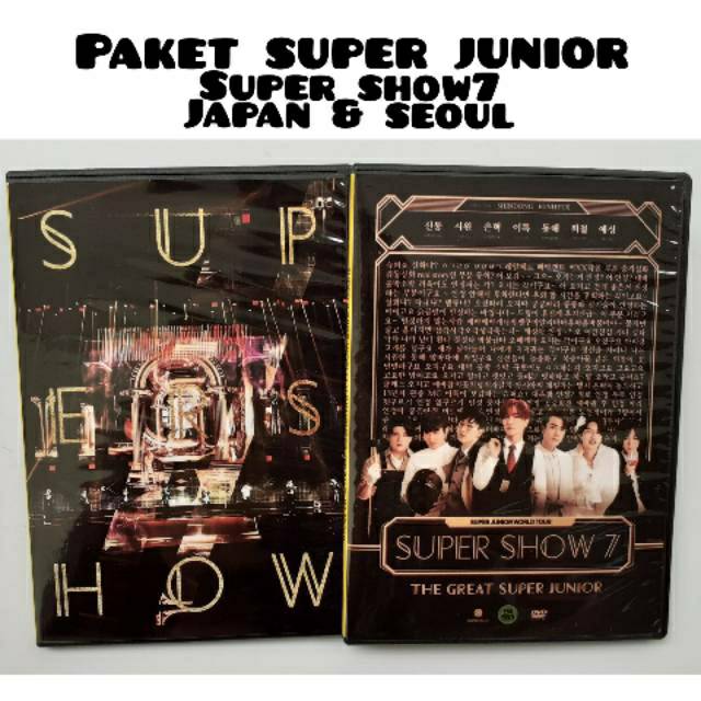 DVD SUPER JUNIOR SUPER SHOW 7 Japan & Seoul / D.C.O